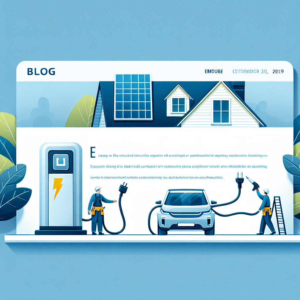 EV充電器（電気自動車）の自宅設置工事費用と補助金